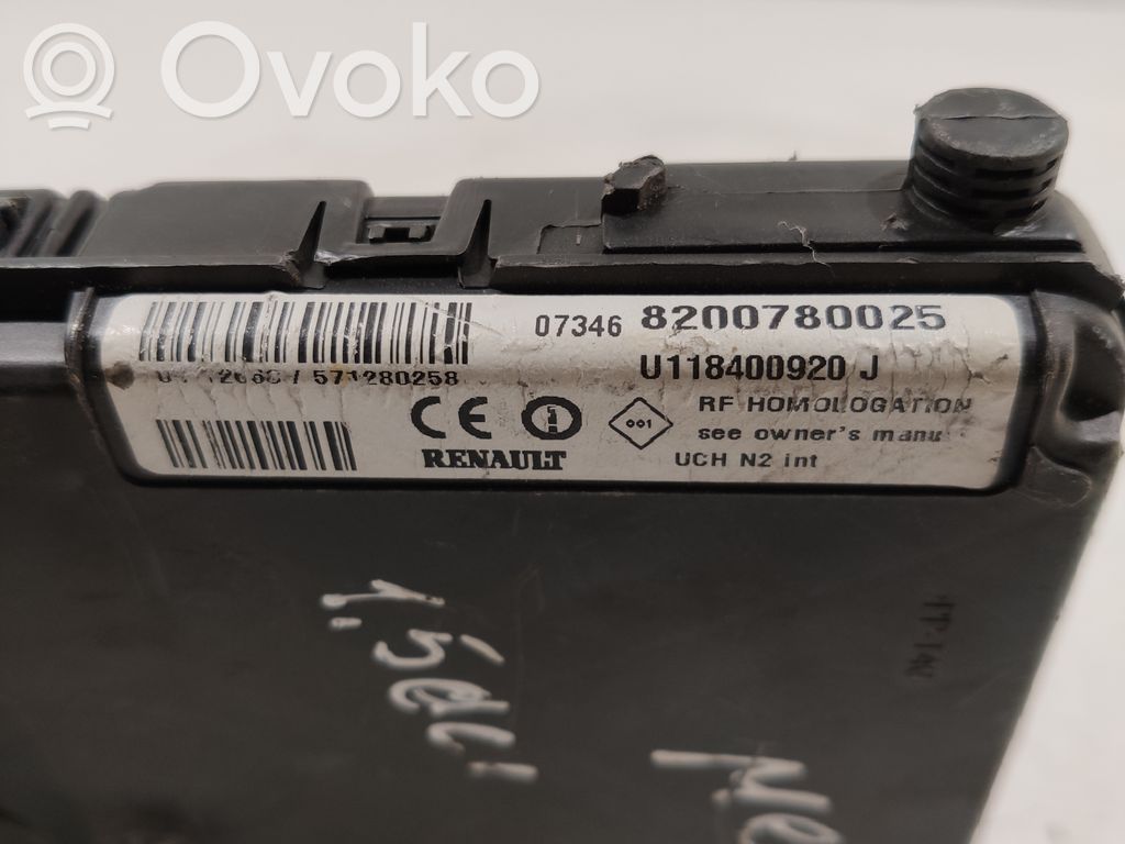 Renault Megane II Comfort/convenience module 
