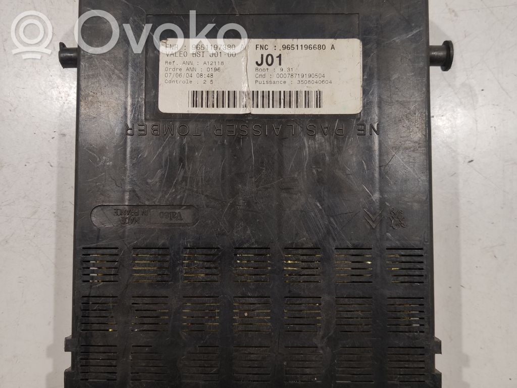 Peugeot 307 Comfort/convenience module 