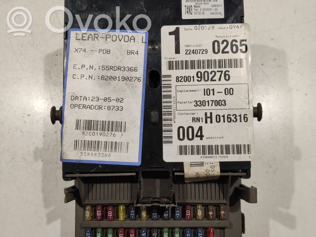 Renault Laguna II Comfort/convenience module 