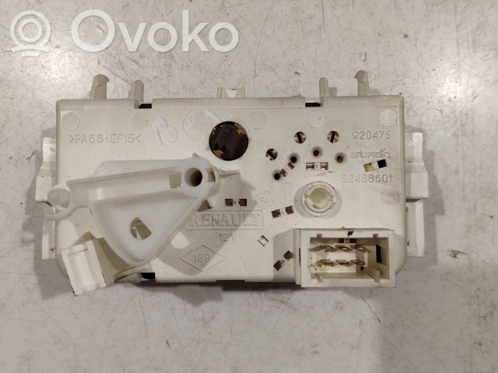 Renault Vel Satis Climate control unit 
