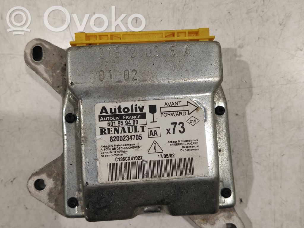 Renault Vel Satis Airbag control unit/module 