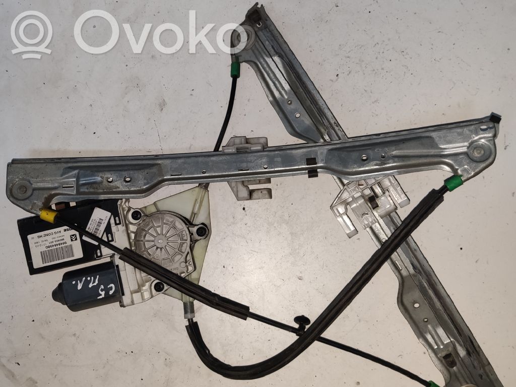 Citroen C5 Front door window regulator with motor 