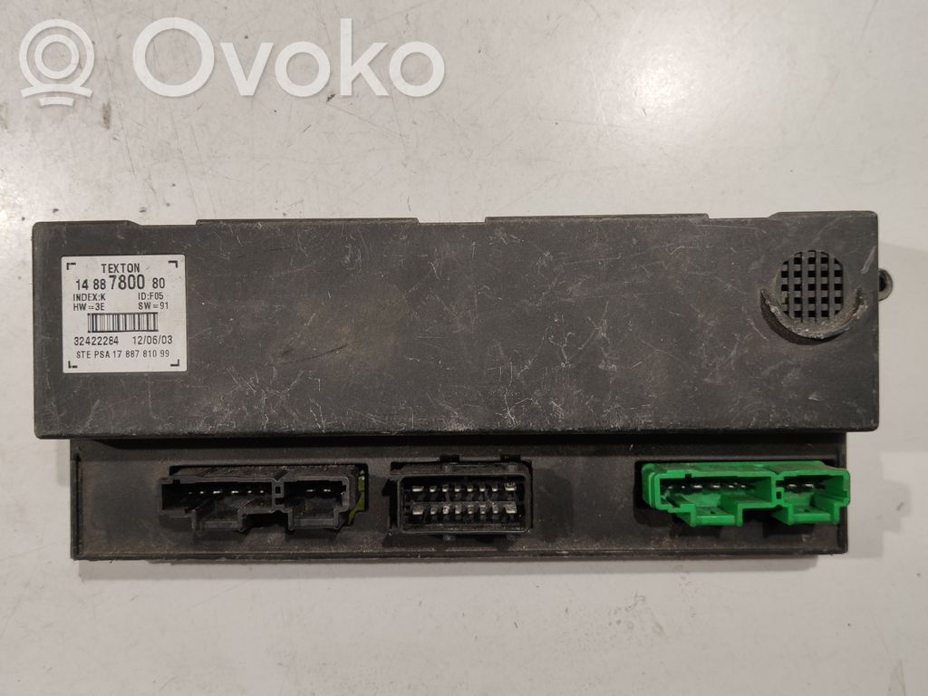 Peugeot 807 Door control unit/module 
