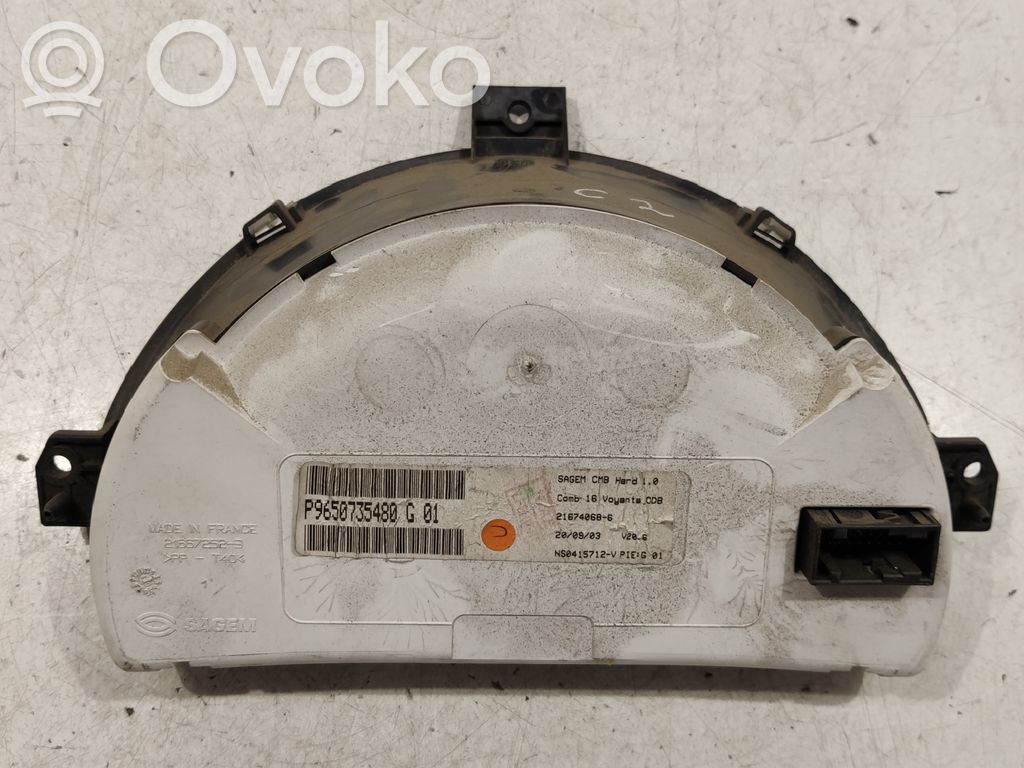 Citroen C2 Speedometer (instrument cluster) 