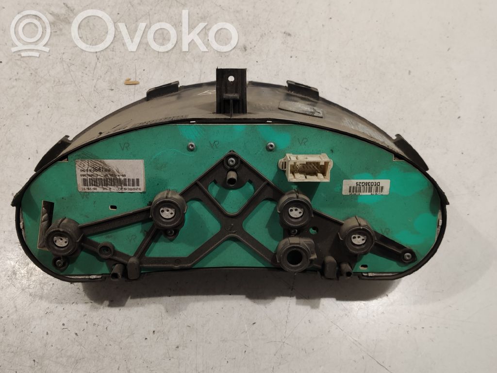 Citroen Berlingo Geschwindigkeitsmesser Cockpit 