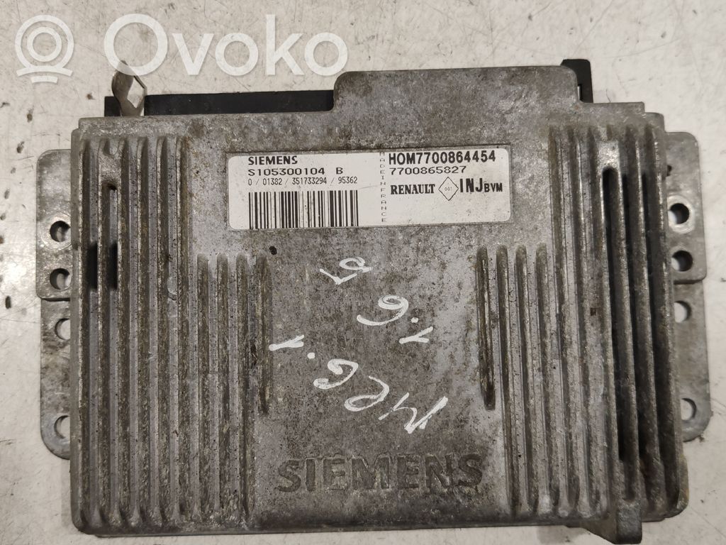 Renault Megane I Engine control unit/module ECU 