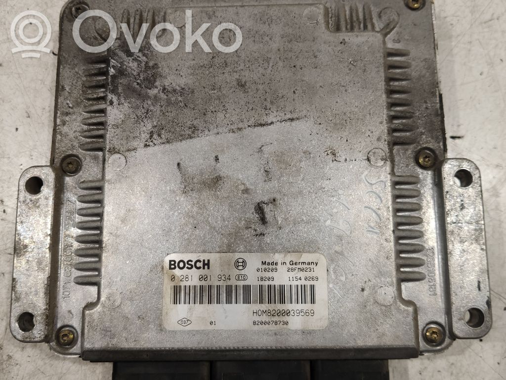 Renault Scenic II -  Grand scenic II Engine control unit/module ECU 