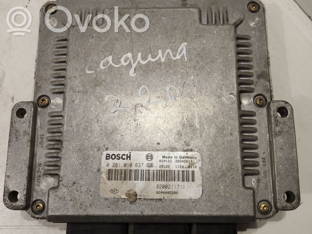 Renault Laguna II Engine control unit/module ECU 
