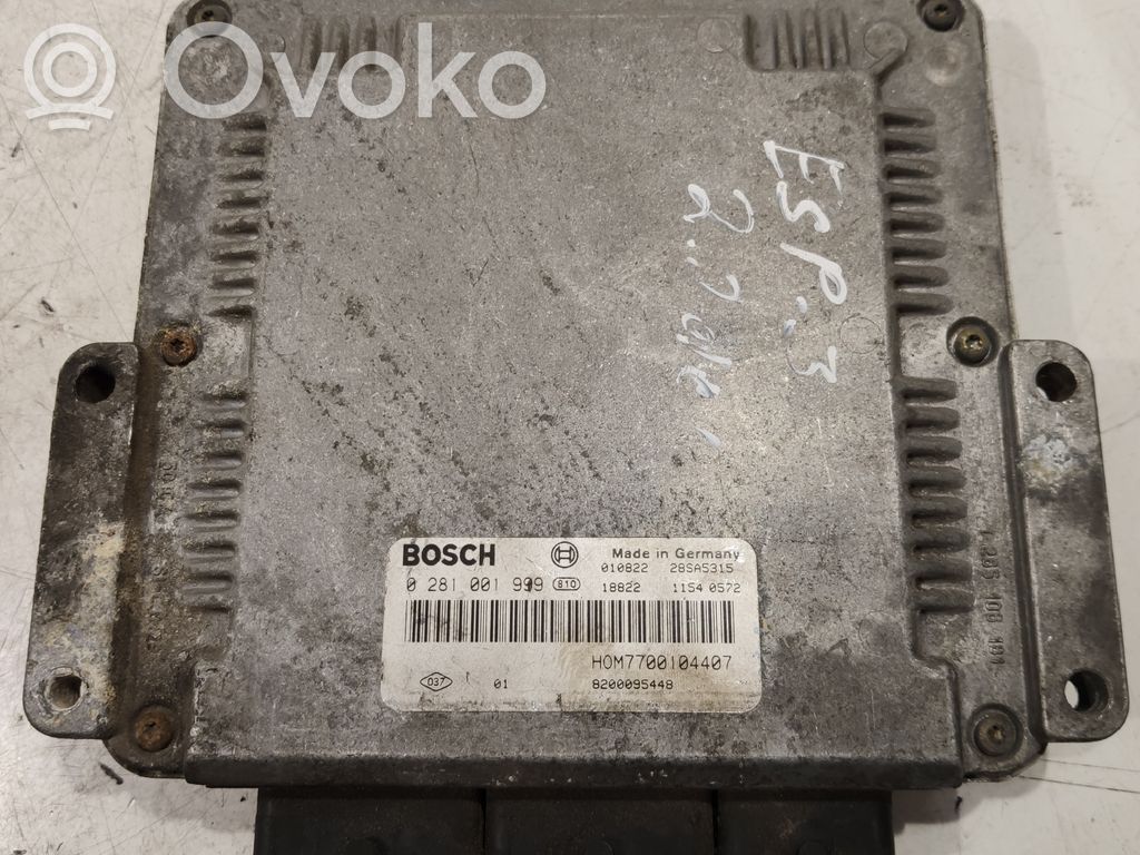 Renault Espace III Engine control unit/module ECU 