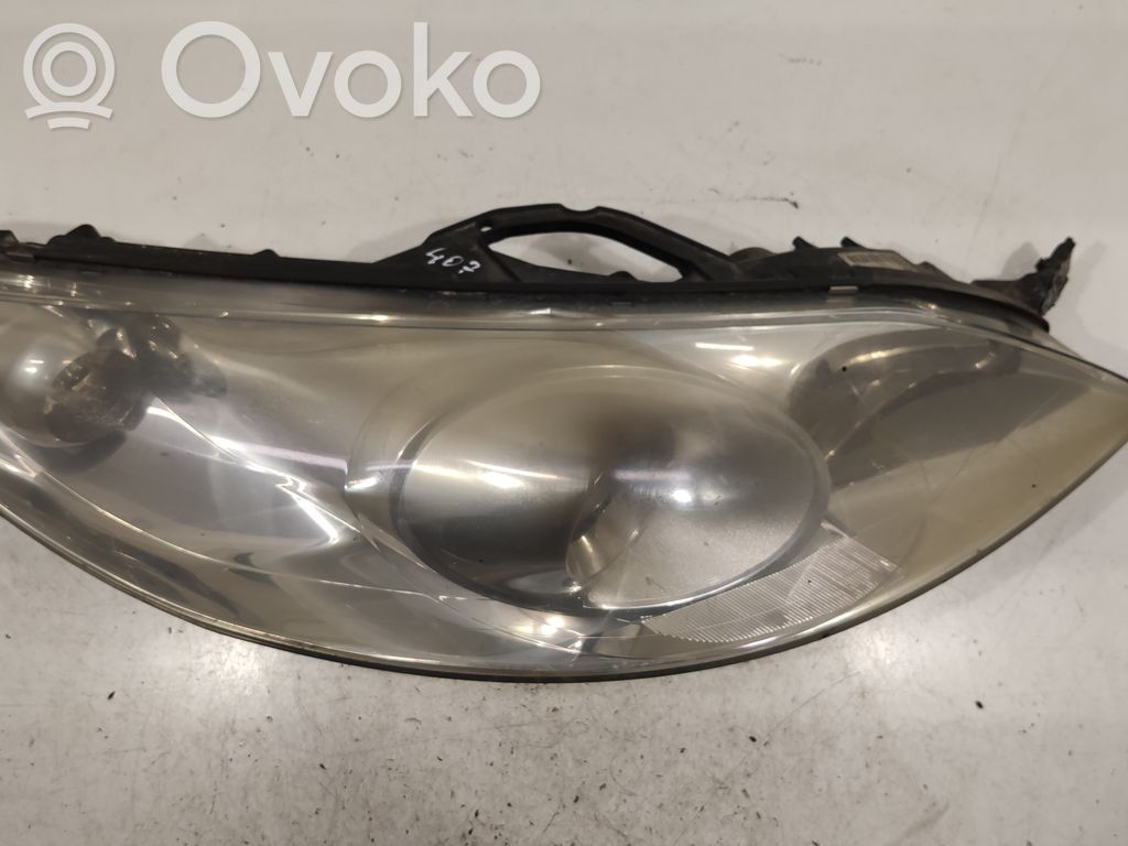 Peugeot 407 Phare frontale 