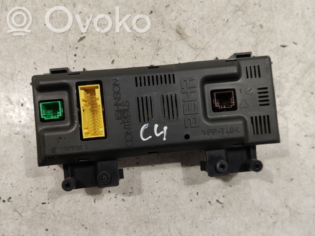 Citroen C4 I Climate control unit 