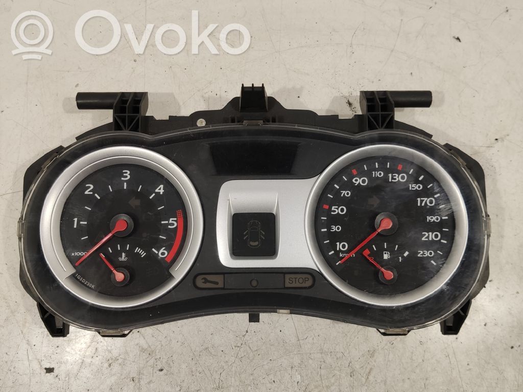 Renault Clio III Speedometer (instrument cluster) 