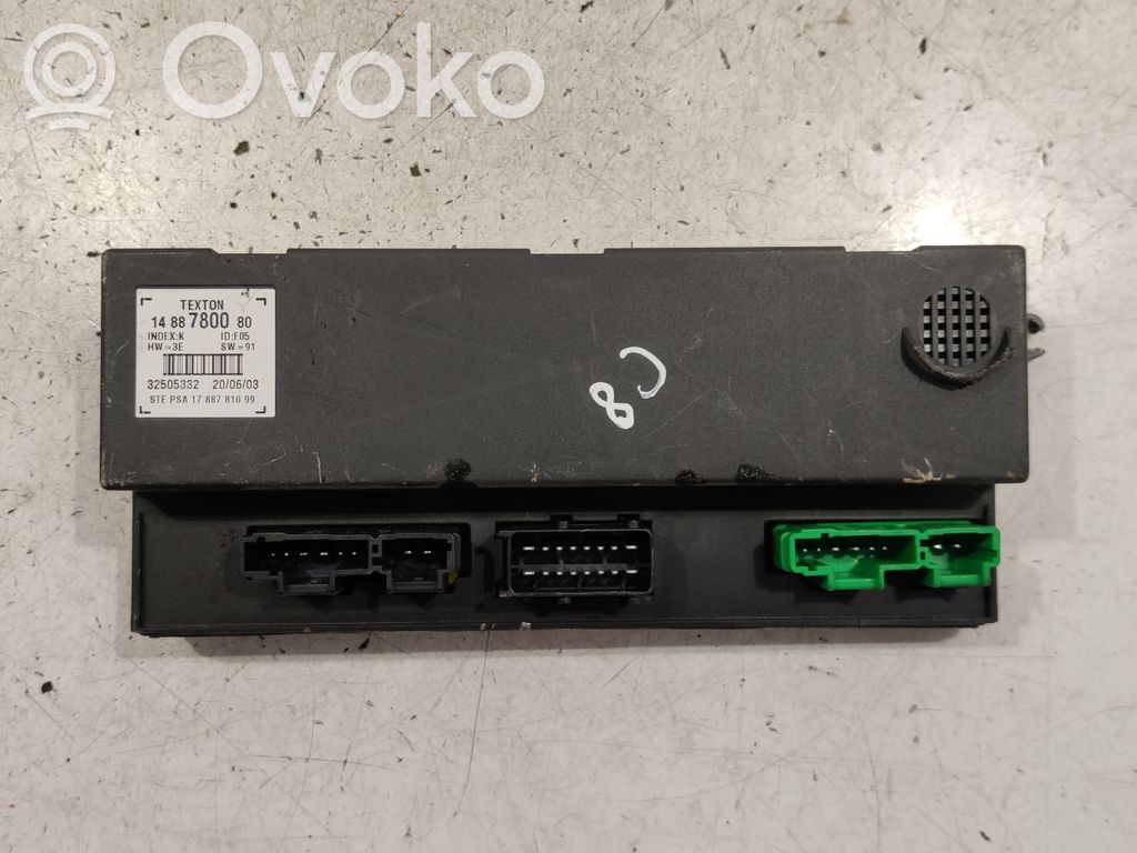 Citroen C8 Door control unit/module 