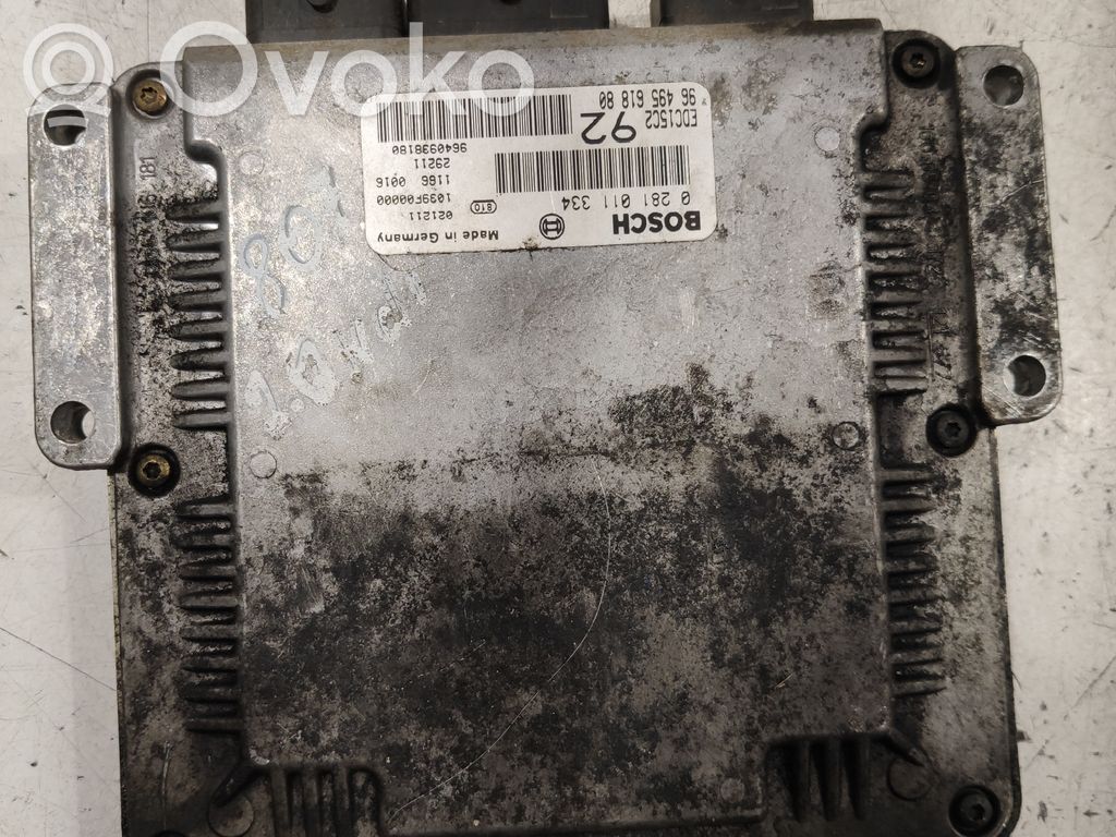 Peugeot 807 Engine control unit/module ECU 