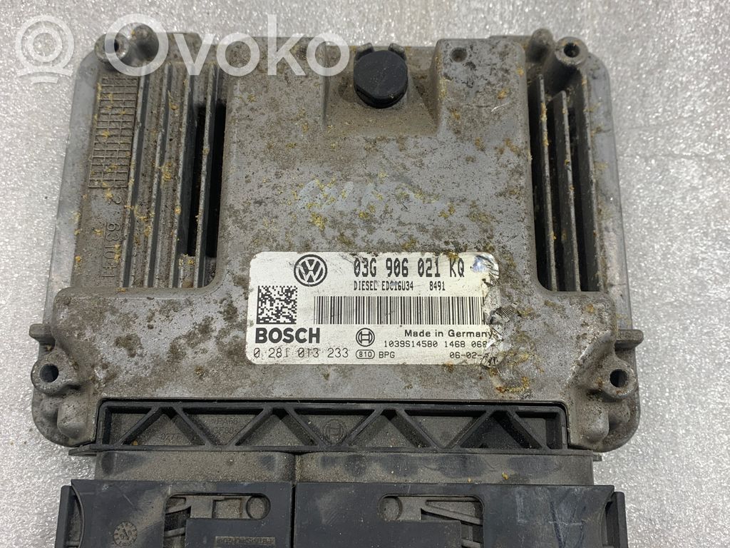 Volkswagen Golf Plus Engine control unit/module 