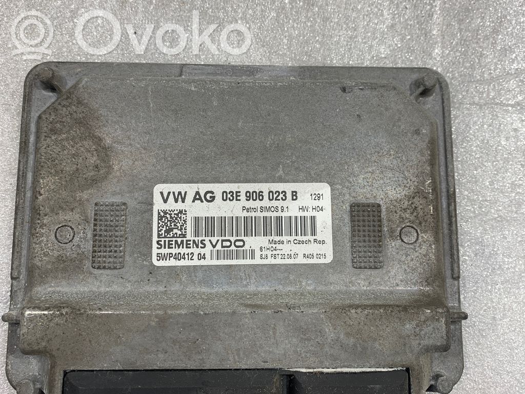 Skoda Fabia Mk2 (5J) Sterownik / Moduł ECU 