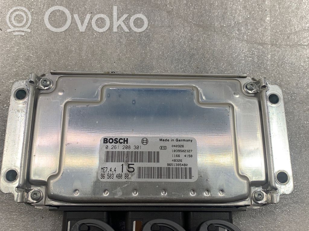 Peugeot 307 CC Engine control unit/module 