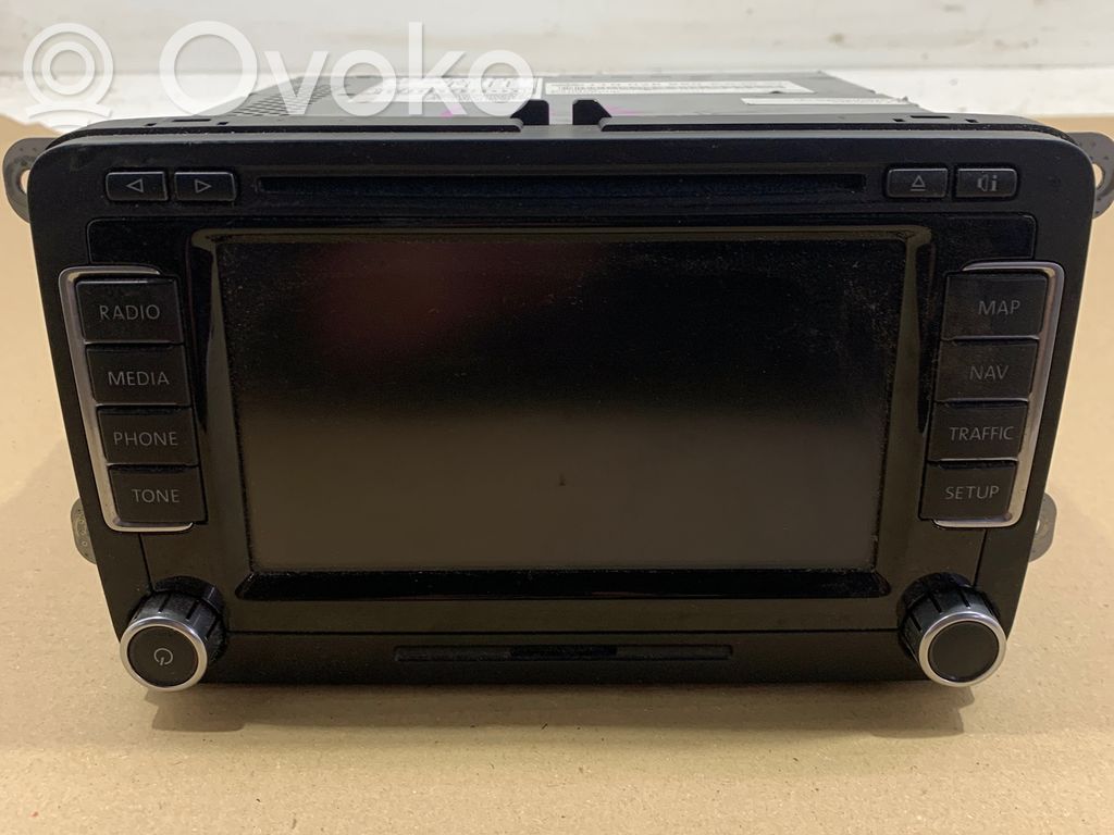 Volkswagen PASSAT B6 Moduł / Sterownik dziku audio HiFi 