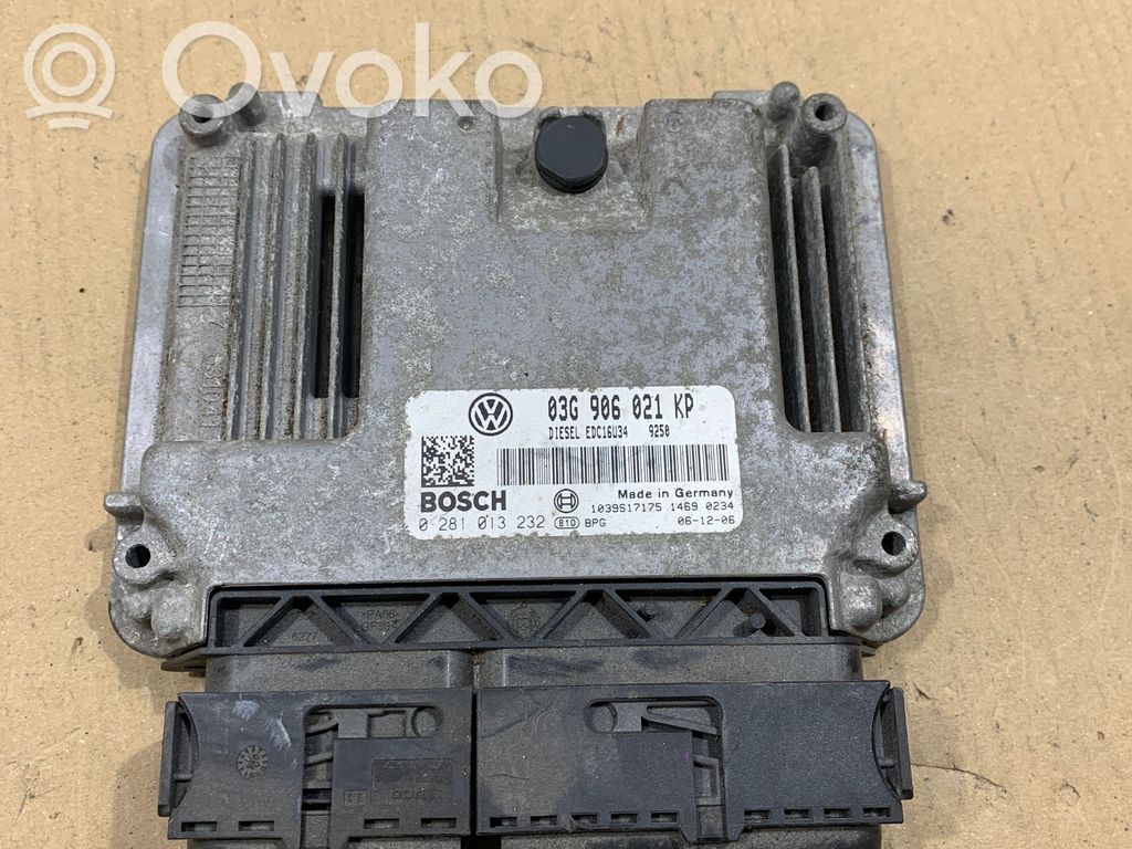 Volkswagen Golf Plus Engine control unit/module 