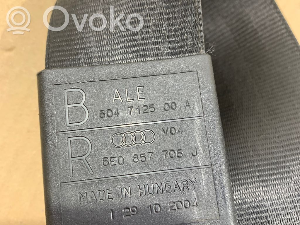 Audi A4 S4 B7 8E 8H Centură de siguranță față 