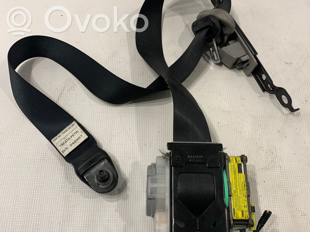 Toyota Yaris Pas bezpieczeństwa fotela przedniego 