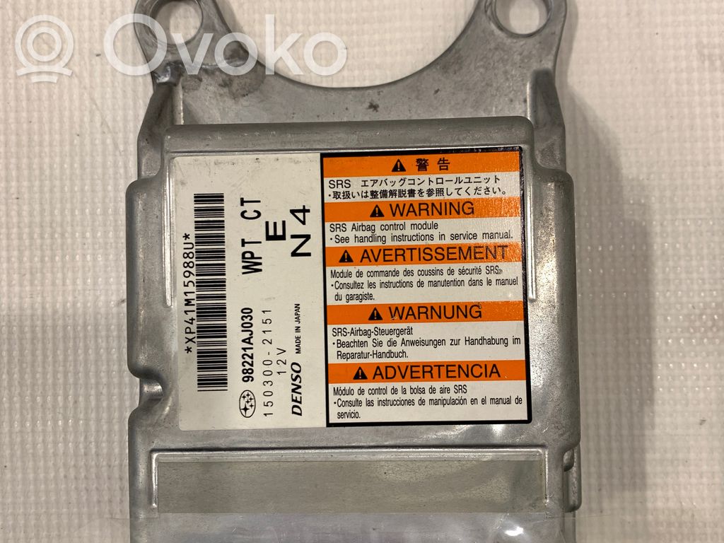 Subaru Outback Airbag control unit/module 