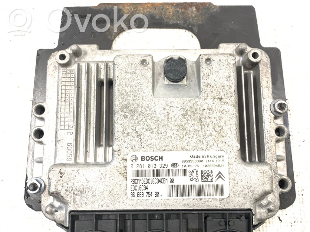 Citroen Berlingo Engine control unit/module 