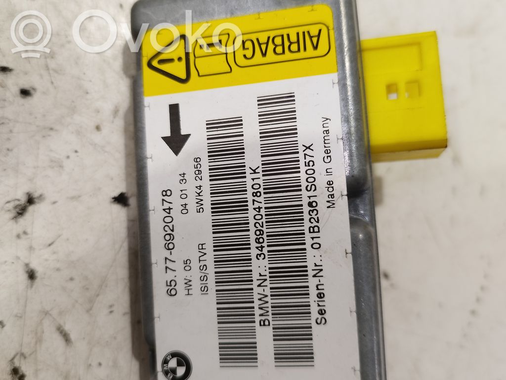 Airbag control unit/module   65776920478