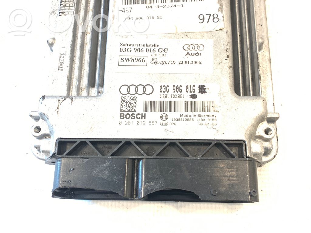 Audi A6 S6 C6 4F Engine control unit/module 
