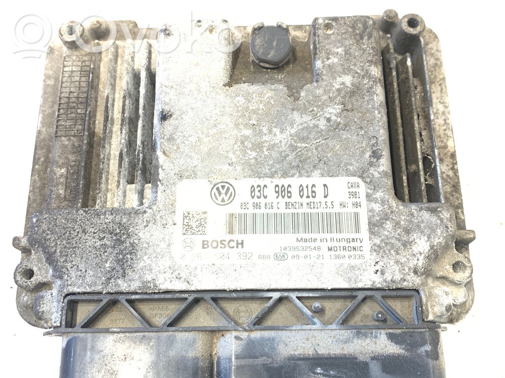 Skoda Octavia Mk2 (1Z) Engine control unit/module 