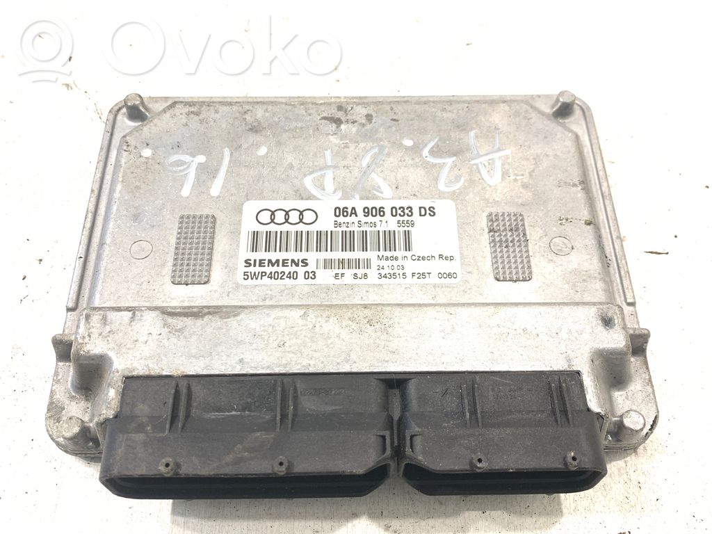 Audi A3 S3 8P Engine control unit/module 