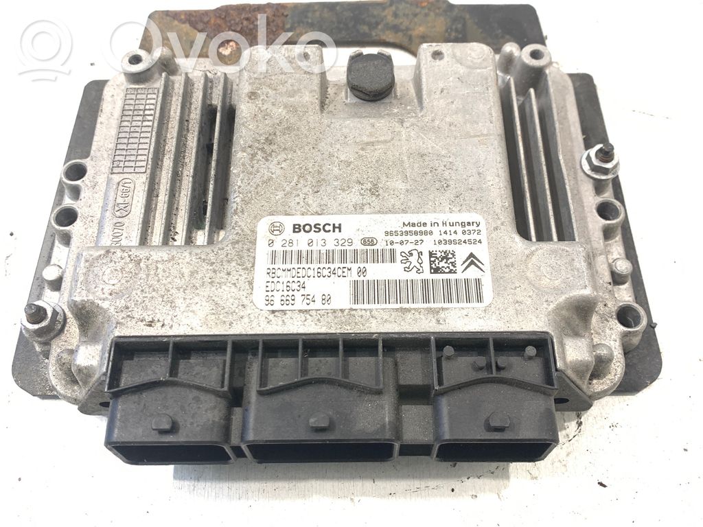 Citroen Berlingo Engine control unit/module 