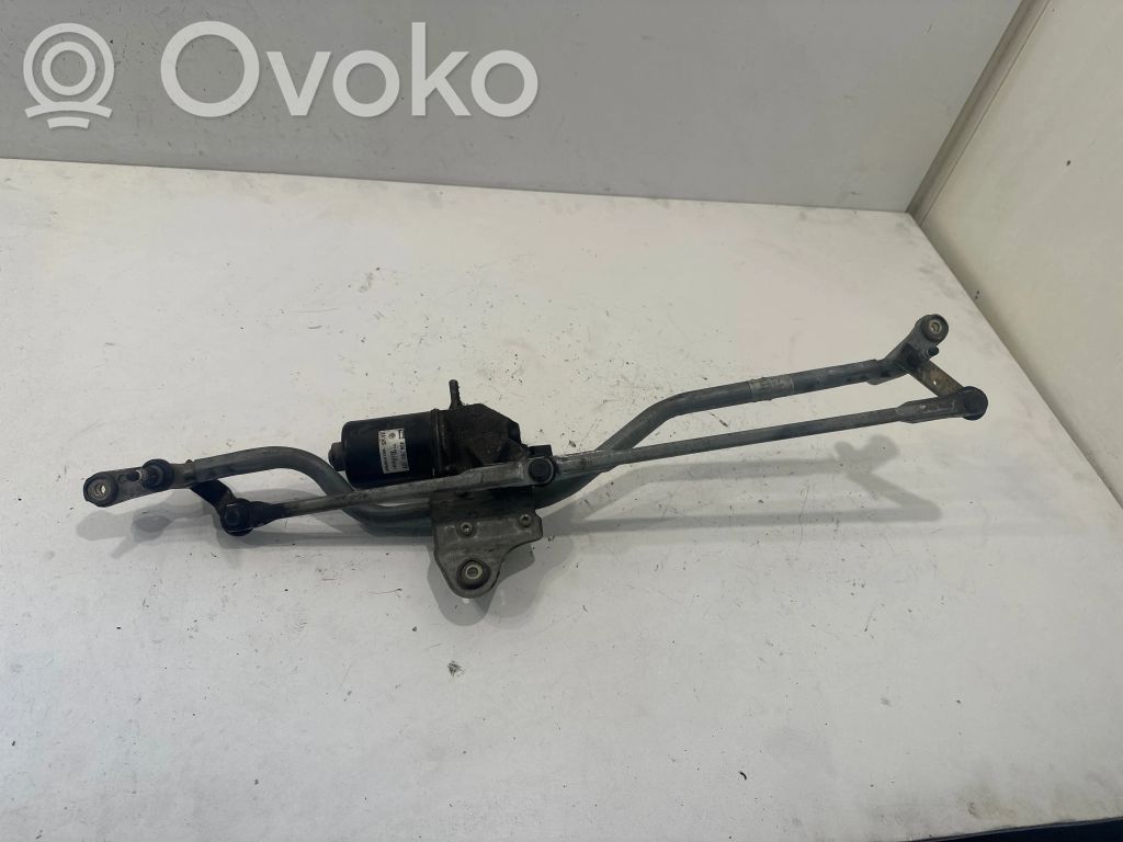 Volkswagen Transporter - Caravelle T5 Mechanizm i silniczek wycieraczek szyby przedniej / czołowej 