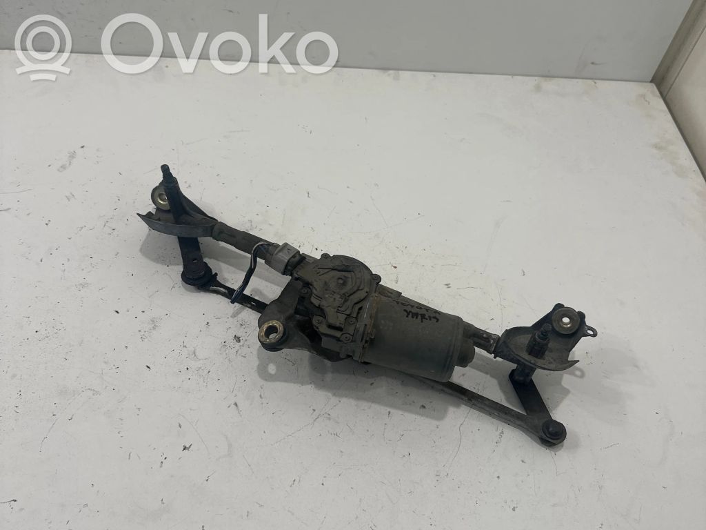 Toyota Yaris Mechanizm i silniczek wycieraczek szyby przedniej / czołowej 