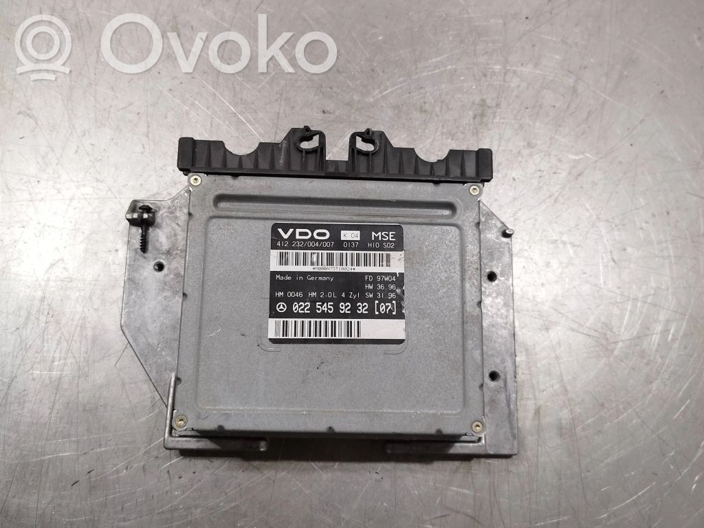 Mercedes-Benz E W210 Engine control unit/module ECU 