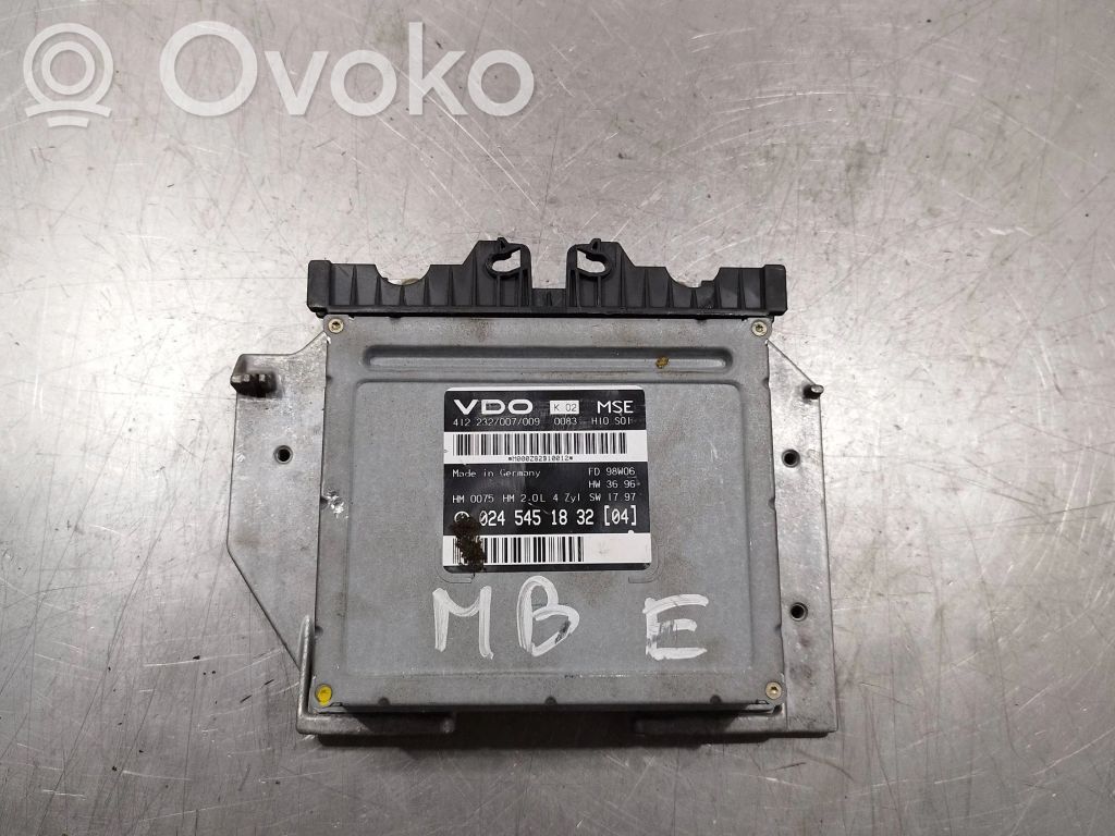 Mercedes-Benz E W210 Engine control unit/module ECU 
