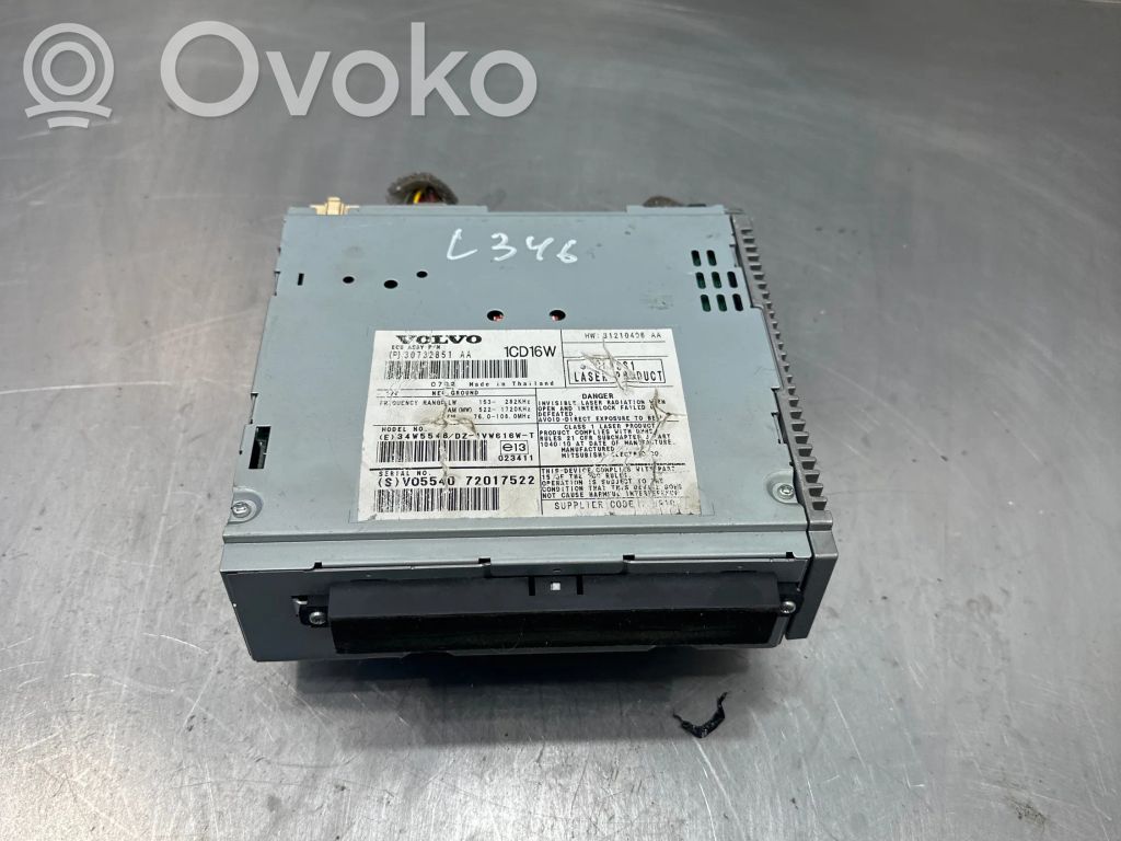 Volvo C30 Unitate principală radio/CD/DVD/GPS 