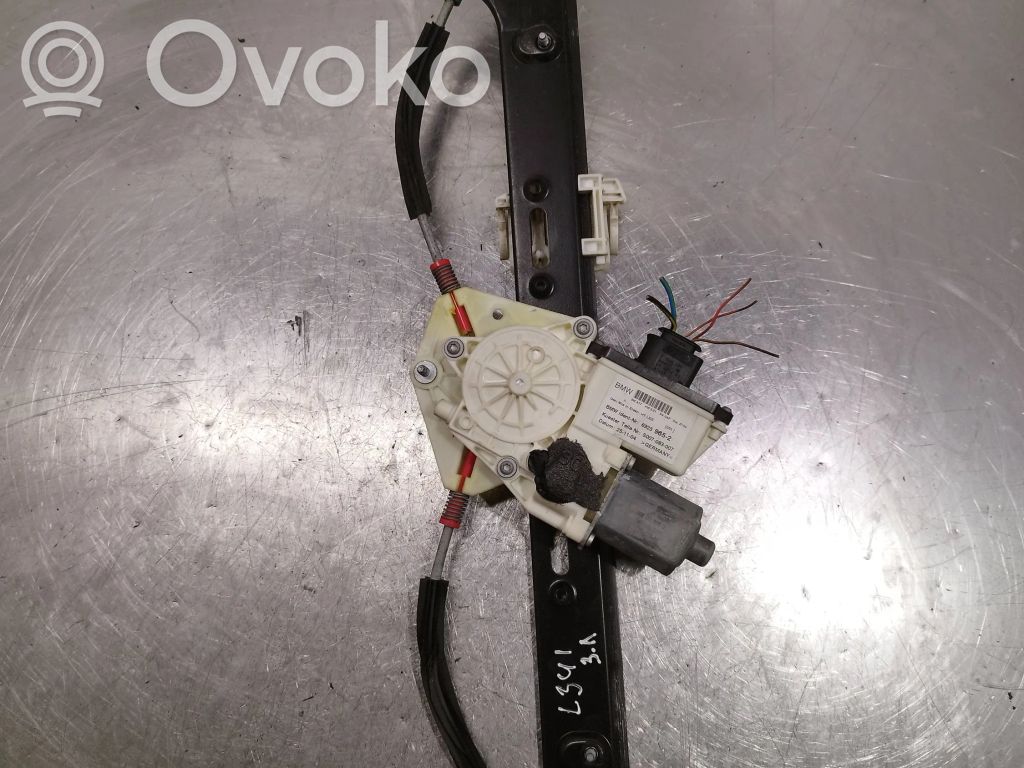 BMW X3 E83 Rear door window regulator with motor 