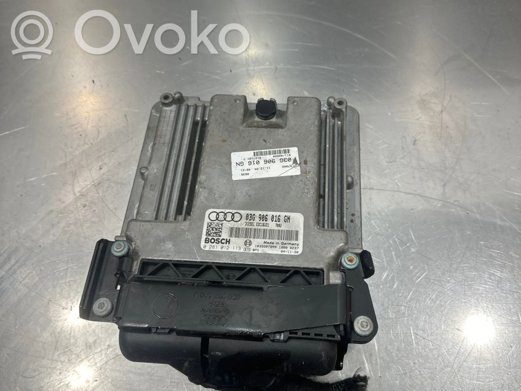 Engine control unit/module   03G906016GN,1039S07899,0281012113