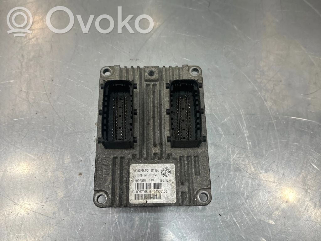 Engine control unit/module ECU   51903153,0097068