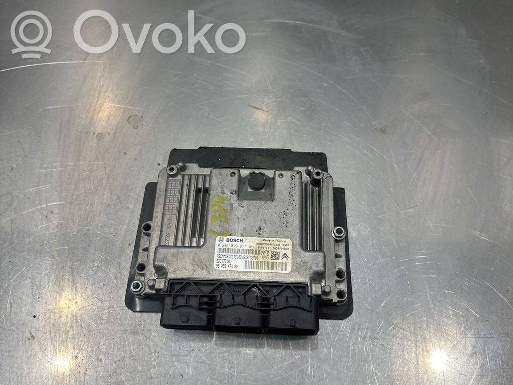 Engine control unit/module   0281019817,9666729580,9805947380