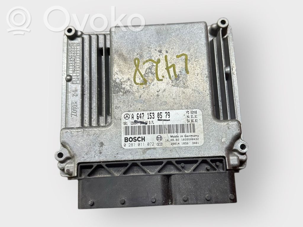 Mercedes-Benz E W211 Engine control unit/module 