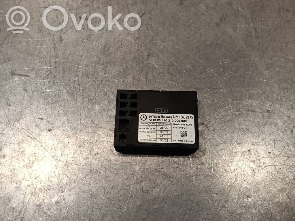 Módulo de control Gateway   A2115402945,410213005008