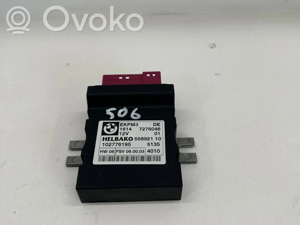 BMW 3 E90 E91 Fuel injection pump control unit/module 