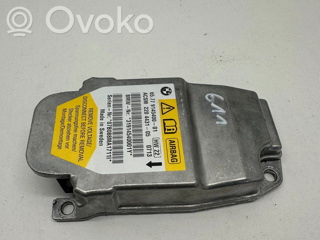 BMW 5 E60 E61 Airbag control unit/module 