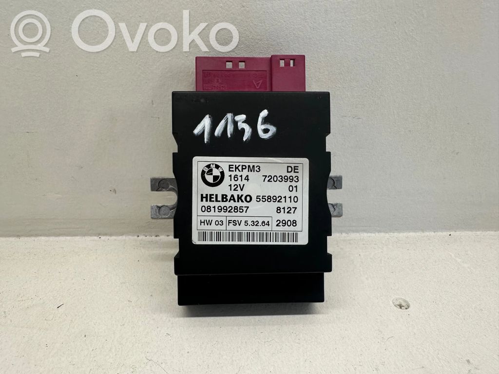 BMW 5 E60 E61 Fuel injection pump control unit/module 