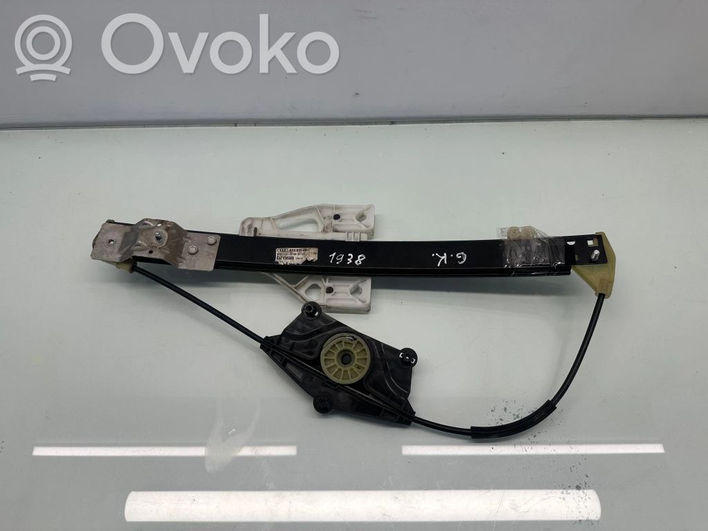 Audi A4 S4 B8 8K Mechanizm podnoszenia szyby tylnej bez silnika 