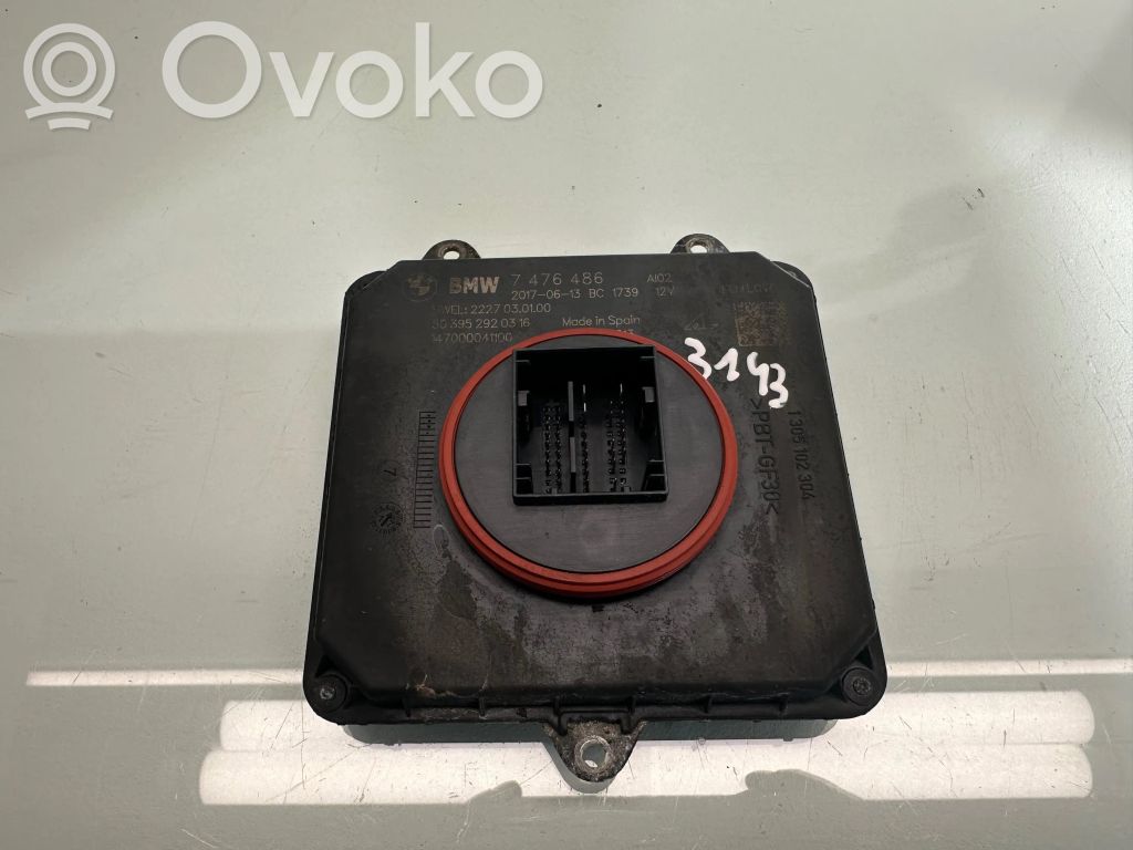 BMW 5 G30 G31 G38 Módulo de control de balasto LED 