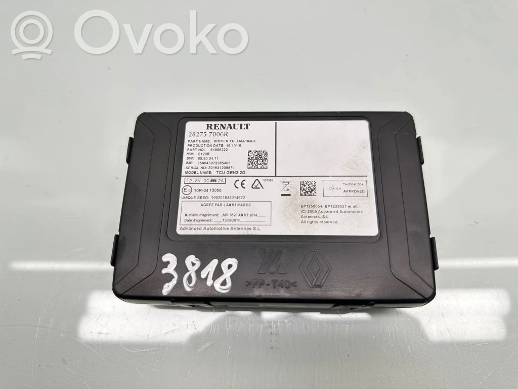 Renault Megane IV Other control units/modules 