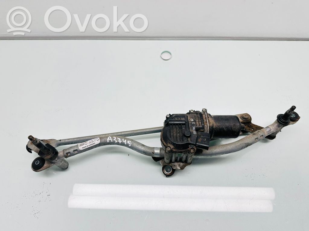 Audi A4 S4 B8 8K Wischergestänge Wischermotor vorne 